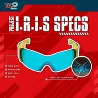 SET 2in1 Alat program I.R.I.S IRIS SPECS Kacamata EJEN ALI ALICIA TGV Exclusive Limited Edition 2025