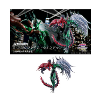 【BANDAI 萬代】S.H.MonsterArts SHM 遊戲王GX E・HERO 火焰翼人(代理版)