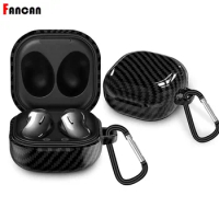 Carbon fiber Case For Galaxy Buds2 Pro 2022 Case Slim protection Case For Samsung Galaxy buds live Case/ Buds 2/Buds Pro case