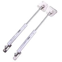 1PC Hydraulic Gas Spring Lid Support Hinge Heavy Duty Lid Stay 100N/10kg with Soft Close Support Furniture Kitchen Cabinet Hinge