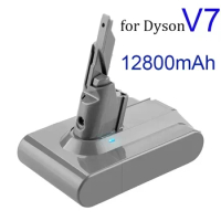 21.6V 12800mAh Li-lon Rechargeable Battery For Dyson V7 Battery Animal Pro Vacuum Cleaner Replacement