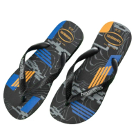 【havaianas 哈瓦仕最優惠】TREND 黑灰色(拖鞋 男鞋 夾腳拖 巴西 夏天必備 出遊)