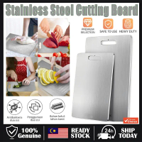 🔥[New Version Up]Dual-sided Cutting Board Stainless Steel Antibacterial Anti-mold Multifunctional Ch