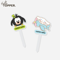 Custom Tusukan Bento Anak Custom Tulisan Akrilik Bento Food Pick Tusukan Gemoy Acrylic