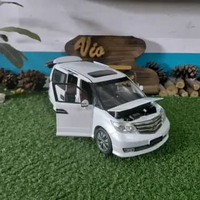 Diecast Miniatuf Honda Elysion putih skala 1:18