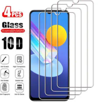4Pcs Tempered Glass FOR Vivo Y72 5G 6.58" VivoY75 Y 75 VivoY725G Y75s VivoV2041 V2041 Screen Protector Protective Glass Film 9H