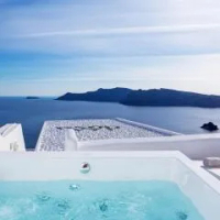 住宿 Luxury Santorini Villa Aegean Magic Villa Indoor Outdoor Plunge Pool Sea Caldera View 1 Oia Caldera Thólos