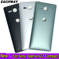 5.0" For Sony Xperia XZ2 Compact Back Battery Cover Rear Door Back Case Housing Case For Sony XZ2 Mini Battery Cover With Logo