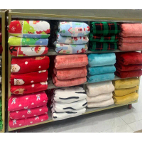 King Rabbit Thermal Blanket Selimut Fleece 150 x200 cm