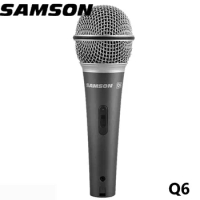 Samson Q6 handheld dynamic microphone professional vocal instrument pickup microphone computer karaoke recording