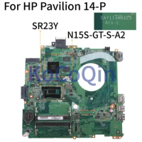KoCoQin Laptop motherboard For HP Pavilion 14-P 14 Inch Core I5-5200U SR23Y N15S-GT-S-A2 2G Mainboard DAY11AMB6E0