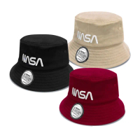 【NASA SPACE】正版授權太空系列 潮流字母Logo漁夫帽 NA30001(5色可選)