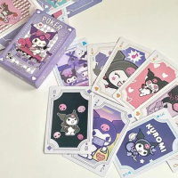 Kuromi Sanrios Cinnamoroll mymelody kawaii Cartoon Playing Cards board games Game Animation Collection Card Board Games Present