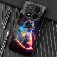 (Q84) SoftCase Glass Kaca For REDMI NOTE 14 PRO 5G - REDMI NOTE 14 PRO PLUS  TERBARU Case Hp - Case 