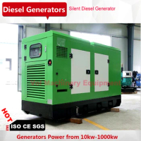 30kva silent diesel generator with soundproof canopy brushless alterantor three phase 50hz/60hz for home use