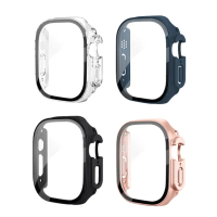 Apple Watch Ultra 2/Ultra 49mm 全包覆經典系列 9H鋼化玻璃貼+錶殼(一體式保護殼)
