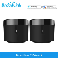 2024 Broadlink RM4 Mini IR Wifi Smart Switch Universal Remote Control HTS2 Temperature Humidity Sensor Work Alexa Google Home