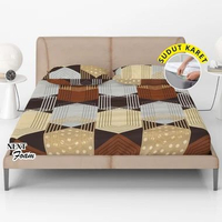 Sprei Sudut Karet Uk 90x200x10 120x200x10 145x200x10 Set Sarban Sargul Bahan Katun Mikro SALVARINO S