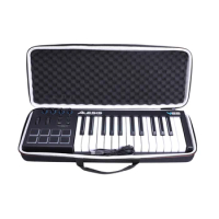 LTGEM eva Hard Case for Alesis V25 25 Key MIDI Keyboard Controller Storage Bag(only case)