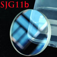 Sapphire Crystal For SKX013 SKX015 28mm Watch Glass Flat 2.5mm Thick Blue/Red/Clear AR Coating Mod Parts Replacement