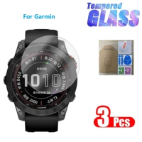 Smart Watch Screen Protector For Garmin Watch Fenix 6 6x 6s Pro Tempered Glass Film Protective Wrist Watch Guard Film