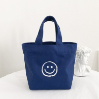 【素包包】少女微笑午餐外出日常小物悠遊手提袋