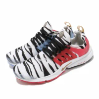 【NIKE 耐吉】休閒鞋 Air Presto 運動 經典 男女鞋 襪套 魚骨鞋 白虎紋 韓國 鴛鴦 情侶款 黑 紅(CJ1229100)
