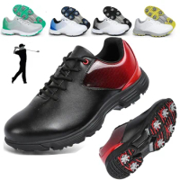 Spikes Golf Shoes Men Professional Golf Sports Shoes Man Big Size Golf Sneakers Originals Thestron Shoes Tours Footwears Golfer