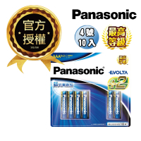 【Panasonic 國際牌】鈦元素添加 EVOLTA超世代鹼性電池4號-10入
