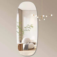 Design Nordic Wall Mirror Living Room Full Length Mirror Wall Bathroom Sticker Haircut Espejos Decorativos Room Decoration