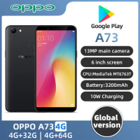 oppo a73 Smartphone googleplay Mobile Phone 6inch RAM 4G ROM 64G 3200mAh Battery used phone
