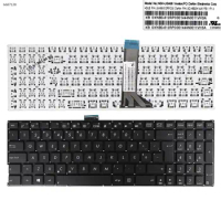 PO Laptop Keyboard for ASUS K555 X555 Black without Frame