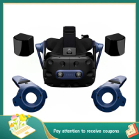HTC VIVE Pro 2 Virtual Reality VR Headsets Simulator PC VR Headset Controllers Virtual Reality System