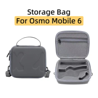 For DJI Osmo Mobile 6 Handheld Gimbal Stabilizer Storage Bag Portable Handbag Shoulder Crossbody Box Protective Case Accessories