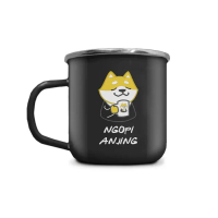Kitc Gelas Cangkir Enamel Mug Pasti Diskon