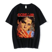 Scream Movie Scream 90s Horror Movie Shirt Billy Loomis T Shirt Halloween Movie Shirt We All Go A Little Mad Billy T Shirts Tops
