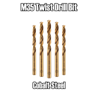 Heavy Duty M35 High Speed Steel Cobalt HSS-Co Twist Drill Bit for Drilling Stainless Steel