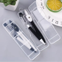 Compa học sinh cute vẽ kỹ thuật, bộ compa TẶNG KÈM ngòi chì dụng cụ học tập CP01