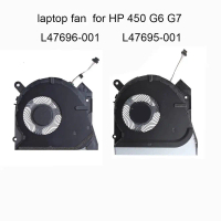 Laptop CPU Fan พัดลมระบายความร้อนซีพียูสำหรับแล็ปท็อป HP Probook 455R 450 G6 G7 Hsn-Q17c Hsn-Q16c ZH