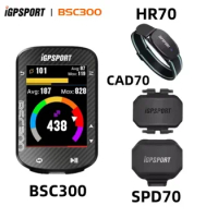 BSC300 BSC 300 Bike GPS Computer Cycling Wireless Speedometer Color Screen Map Navigation Offline Ma