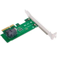 PCI-E 4X to U.2 U2 Kit SFF-8639 NVME PCIe SSD Adapter for Mainboard SSD 750 p3600 p3700 M.2 SFF-8643