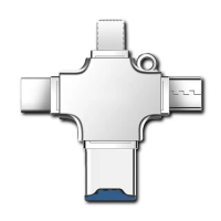 【DTAudio】四合一OTG讀卡機(USB 隨身碟 記憶卡 OTG讀卡器 i16 Type-C 安卓 micro USB 手機硬碟)