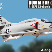 Freewing Electric RC 80 EDFJet A-4E/F SKYHAWK Plane 80mm Metal EDF Airplane 6s PNP or kit+S Retractable Aircraft Model Hobby