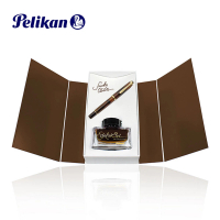 Pelikan 百利金 M200 鋼筆煙晶禮盒組附墨水(EF/F)