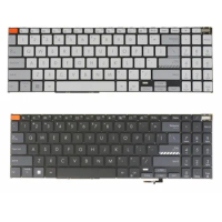 US UK Keyboard for ASUS Vivobook K6501 Backlit / No