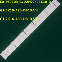1/10set LED Strip For LB-PF3528-GJD2P5C435X10-B 43PFT4131 43PFS5301 43PUH6101/88 43PFF5561 43pfg5501 43pfg5102 LVF420AUBK