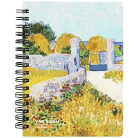 Sổ Lò Xo Ghi Chú Van Gogh A6 - Chấm - 160 Trang 80gsm - ClassMate LA6-16-003 - Farmhouse In Provence