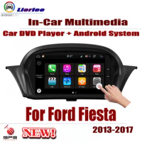 For Ford Fiesta Hatchback 2013-2017 Car Android DVD GPS Player Navigation System HD Screen Radio Stereo Integrated Multimedia