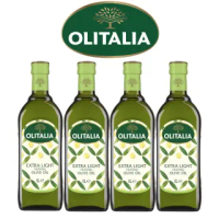 【Olitalia奧利塔】精緻橄欖油1000mlx4 瓶(雙入禮盒組)