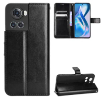 Flip Wallet PU Leather Case for OnePlus Ace 5G Mobile Phone Case Cover with Card Slot Holders for Oneplus 10R/Oneplus 10 Pro 5G